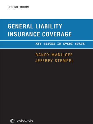 cover image of General Liability Insurance Coverage